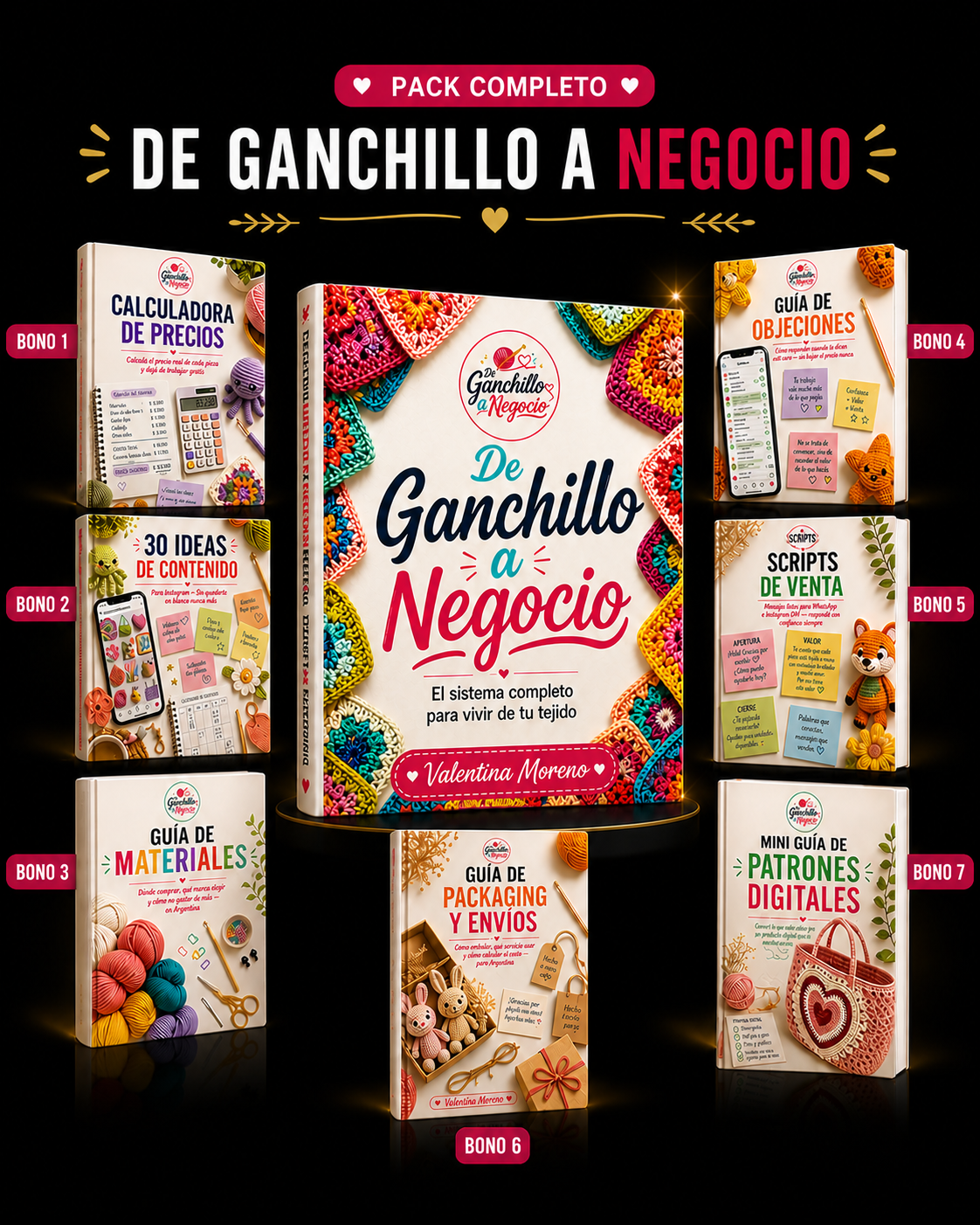 De Ganchillo a Negocio: el sistema completo para vivir de tu tejido